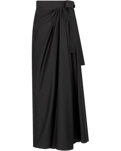 Dior Long Skirt - Black