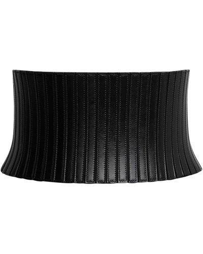 Alaïa Cintura corset elastic stretch - Nero