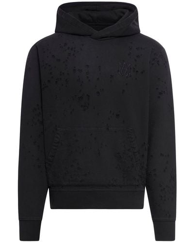 Amiri Sweatshirt With Worn Effect - Black
