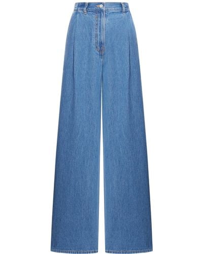 Givenchy Oversized Denim Jeans - Blue