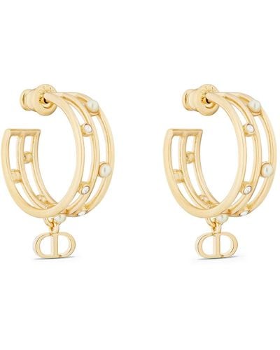 Dior D-backstage Earrings - Metallic