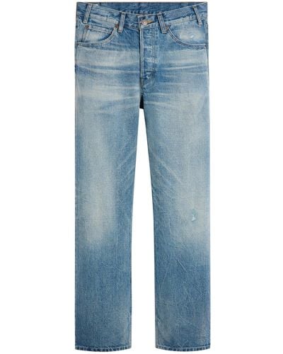 Celine Kurt Denim Jeans With Morning Light Wash - Blue