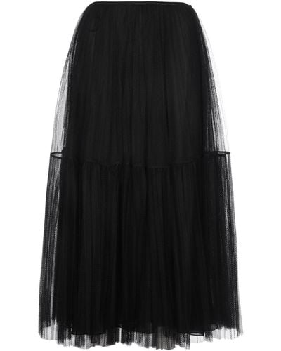 Dior Tulle Skirt - Black