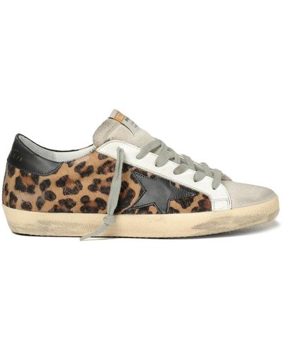 Golden Goose Women's Superstar 80189 Leather Low-top Trainers - Brown