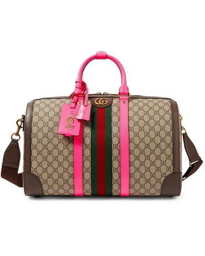 Gucci Savoy Medium Duffle Bag - Pink