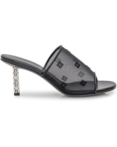 Givenchy Mule sandalo G Cube - Grigio