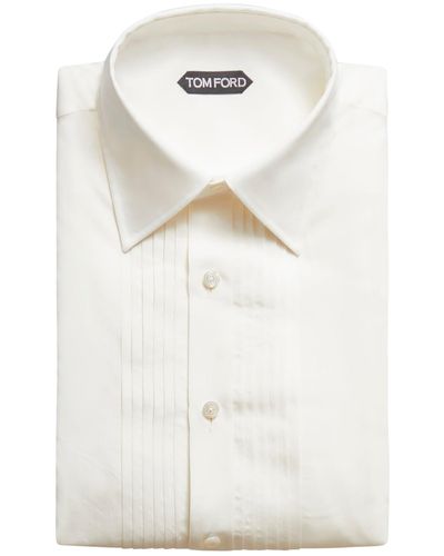 Tom Ford Camicia in seta - Bianco