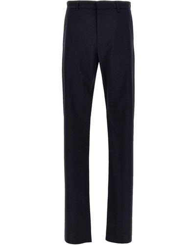 Givenchy Pantalone in fresca lana - Blu