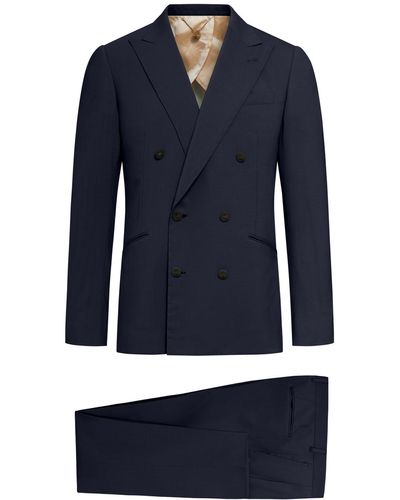 Maurizio Miri Double-breasted Suit - Blue