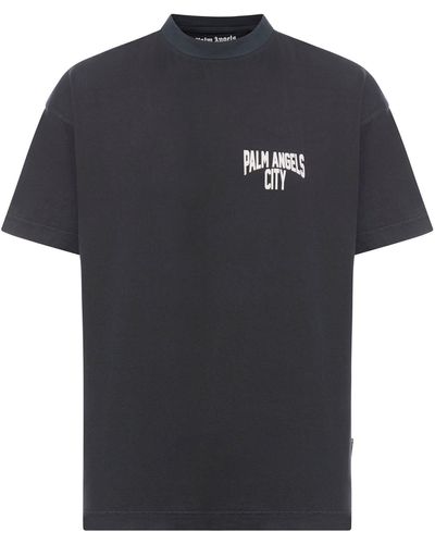 Palm Angels T-shirt City - Nero