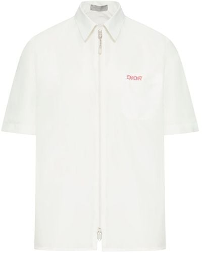 Dior Short-sleeved Shirt - White