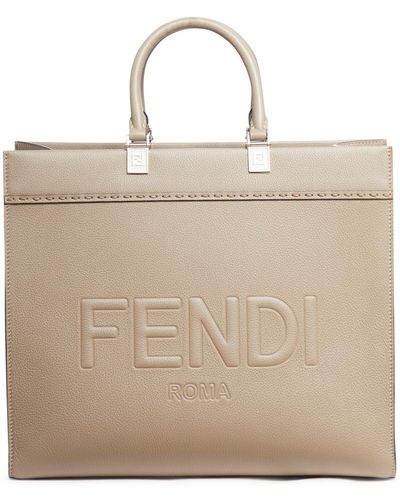 Fendi Shoulder Bags - Natural