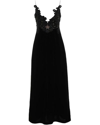 Zimmermann Long Dresses - Black