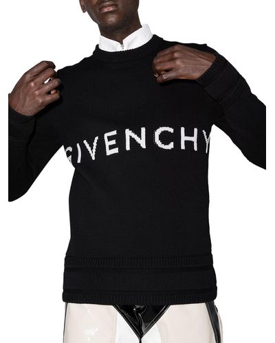 Givenchy Crew Neck 4g Jumper - Black