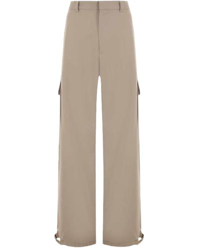 Off-White c/o Virgil Abloh Cargo Trousers - Natural