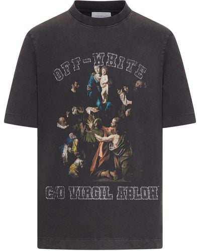 Off-White c/o Virgil Abloh Off- T-Shirts - Black