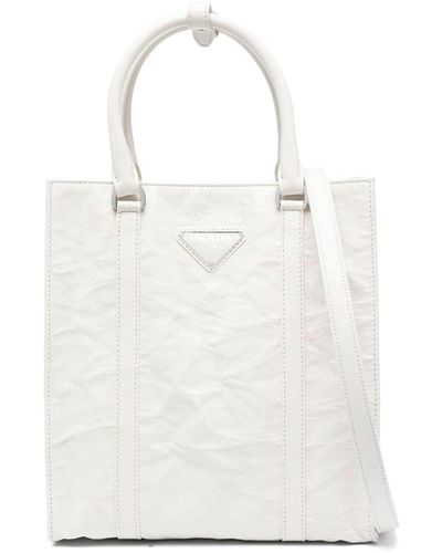 Prada Tote Bag - White
