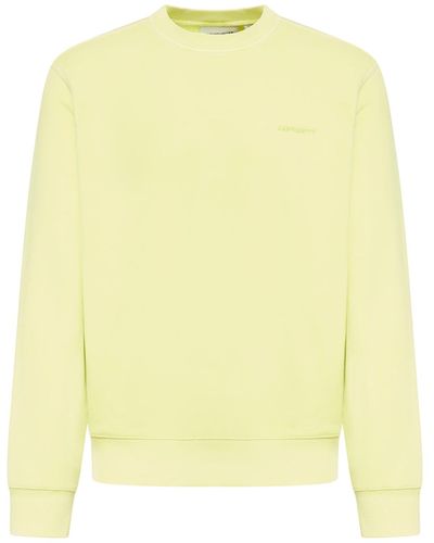 Carhartt Cotton Sweatshirt - Yellow