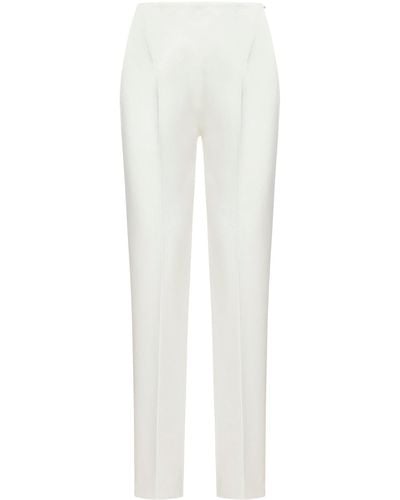 Sportmax Pantalone con stecche - Bianco