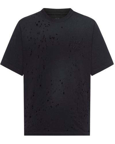 Amiri Embroidered T-shirt - Black