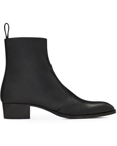 Saint Laurent Boots Shoes - Black