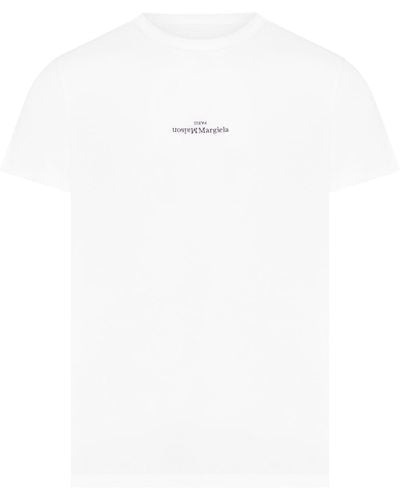 Maison Margiela T-shirt in cotone - Bianco