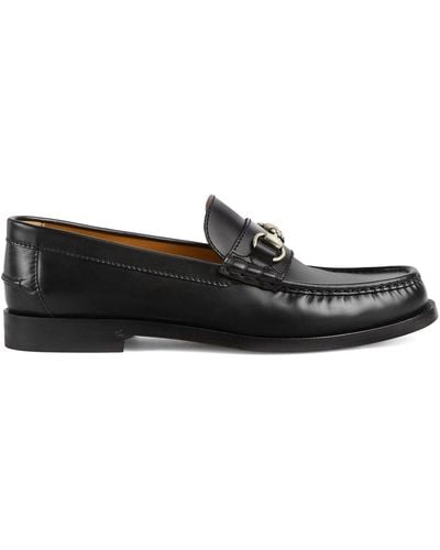 Gucci Moccasin With Clamp - Black