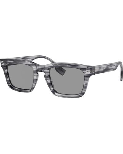 Burberry Acetate Square Sunglasses - Grey