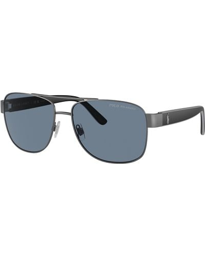 Polo Ralph Lauren Sunglasses Ph3122 - Black