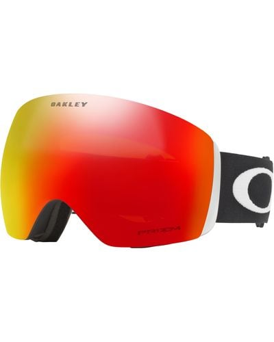 Oakley Flight Deck L Prizm Snow Ski Goggles Prizm Snow Torch/cat3 - Red