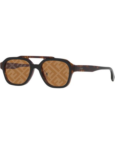 Fendi Sunglass Bilayer FE40076U - Negro