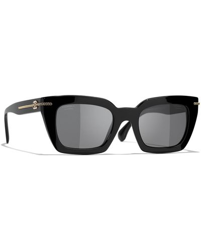Chanel Sunglass Square Sunglasses CH5509 - Schwarz