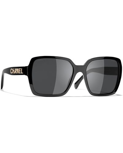 Chanel Square Sunglasses CH5408 - Schwarz