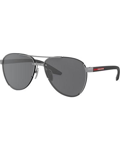 Prada Linea Rossa Sunglass PS 51YS - Schwarz