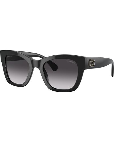 Chanel Sunglass Square Sunglasses CH5478 - Noir