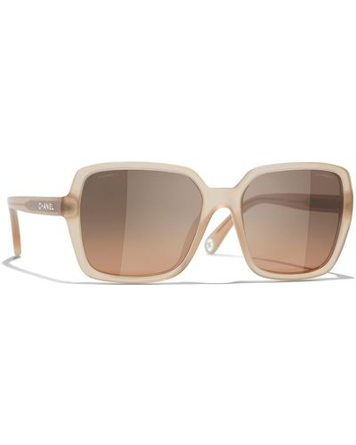Chanel Sunglass Square Sunglasses CH5505 - Schwarz