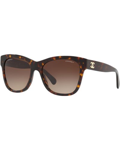 Chanel Sunglass Square Sunglasses CH5380 - Noir