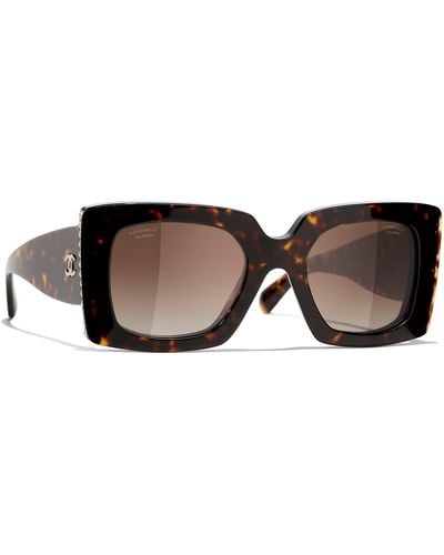 Chanel Sunglass Square Sunglasses CH5480H - Noir
