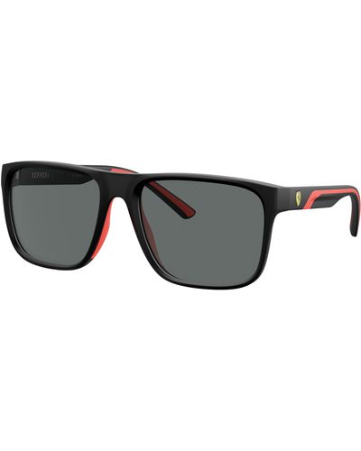 Scuderia Ferrari Sunglasses Fz6002u - Black