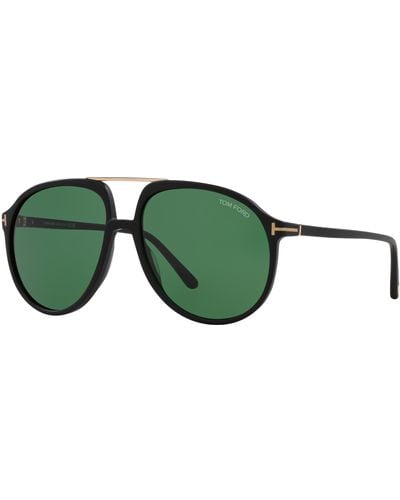 Tom Ford Sunglass Ft1079 - Green