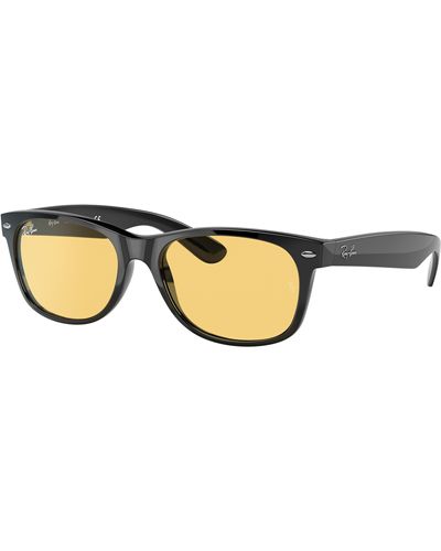 Ray-Ban Sunglass Rb2132f New Wayfarer Washed Lenses - Multicolor
