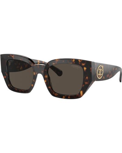 Chanel Sunglass Square Sunglasses CH5506 - Noir