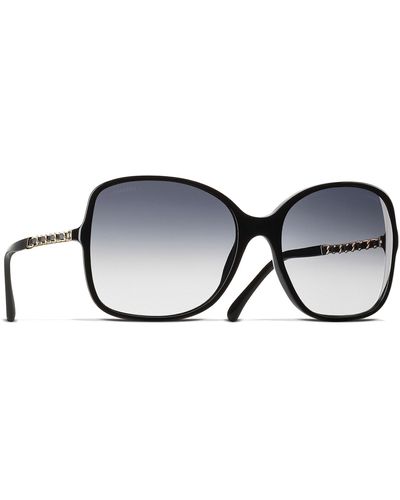 Chanel Sunglass Square Sunglasses CH5210Q - Schwarz