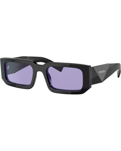 Prada Gafas de sol PR 06YS con forma rectangular - Negro