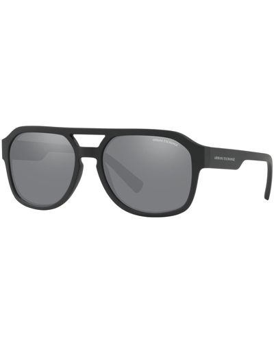 Armani Exchange | X4074s Rectngulr Sunglsses - Black