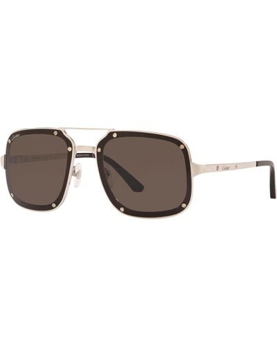 Cartier Sunglasses Ct0194s - Black