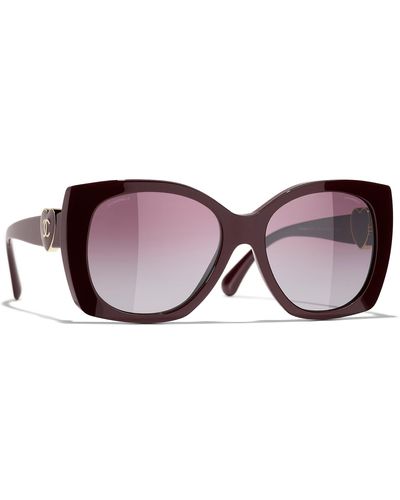 Chanel Sunglass Square Sunglasses CH5519 - Schwarz