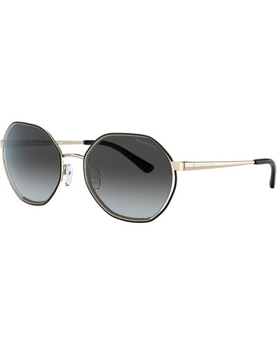 Michael Kors Mk1072 Porto 10148g Women's Sunglasses Gold - Metallic