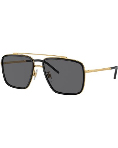 Dolce & Gabbana 2220 Rectangle Sunglasses - Multicolor