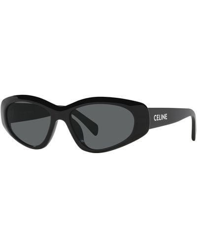 Celine Sunglass Monochroms Cl40279u - Black